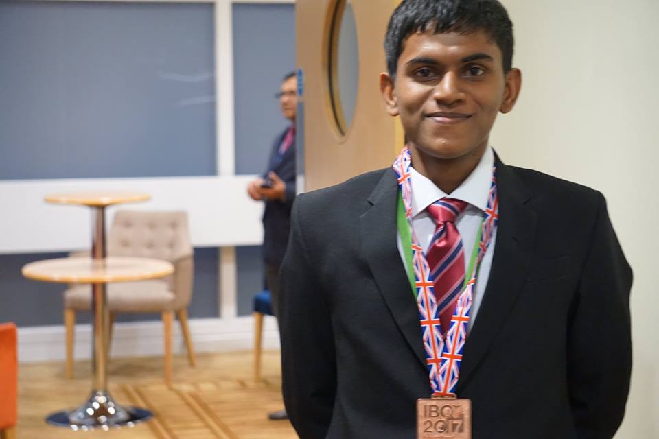 Dilshan Weerasinghe IBO Bronze Medalist R