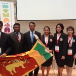 Prof Hiran Amarasekera, Prof Jayantha Wijerathna, Ambassador Mr. Sarath Kongahage, Sara Kapukotuwa, Melanie Senevirathna, Shaamali Gunawardena and Wasana Kodithuwakku