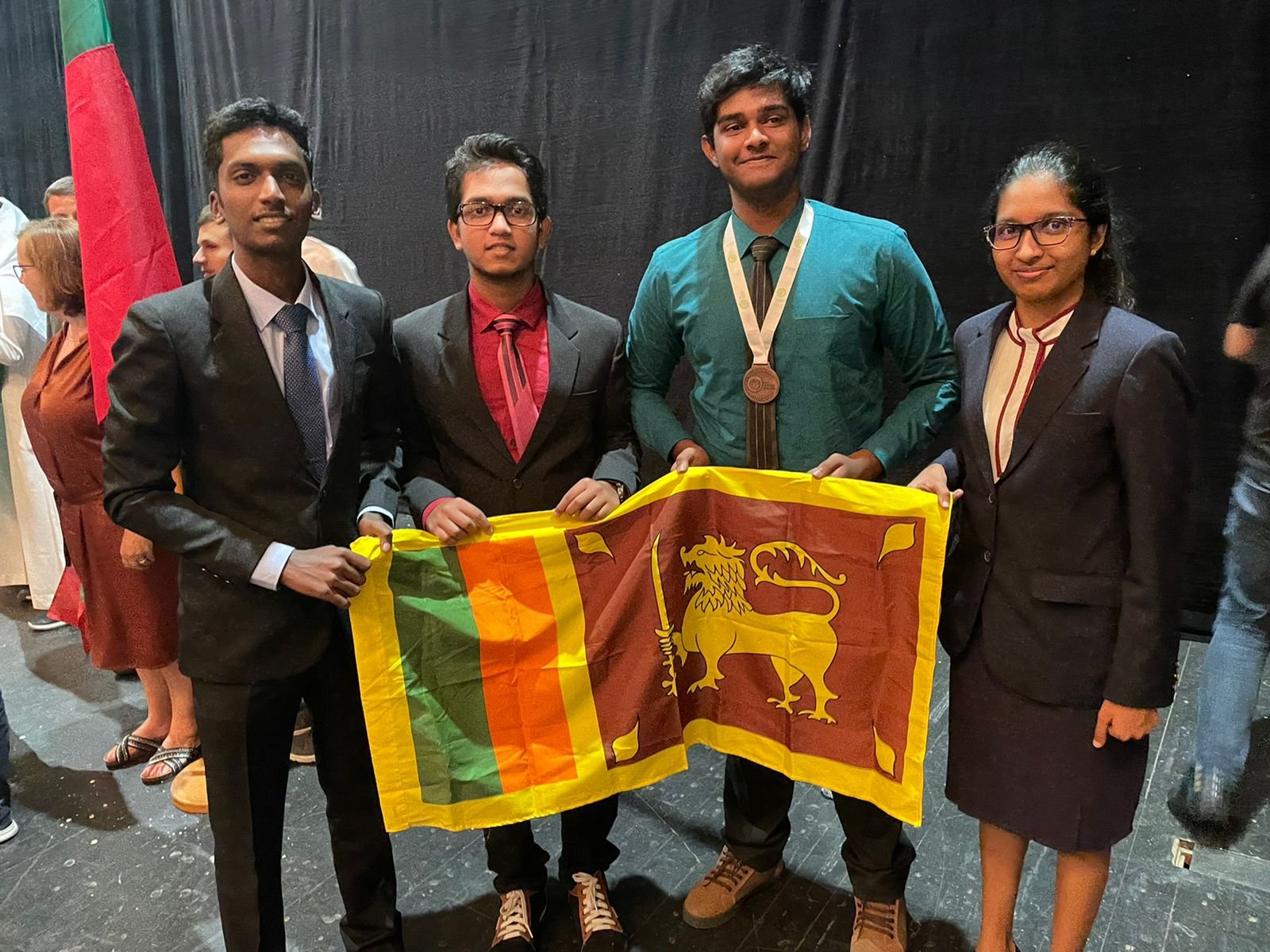 IOB Bronze medal winner from Sri Lanka - Armenia 2022